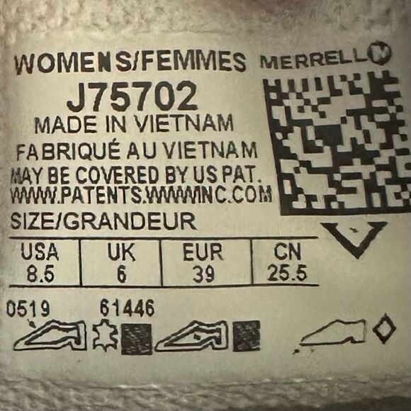 Merrell Women's Alpine Sneaker Mid Shoe Blue Grey Purple - Picture 12 of 12